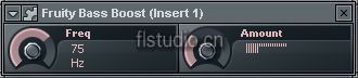 FL Studio 插件Fruity Bass Boost教程