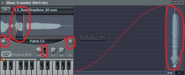 FL Studio 搓碟机Wave Traveller教程