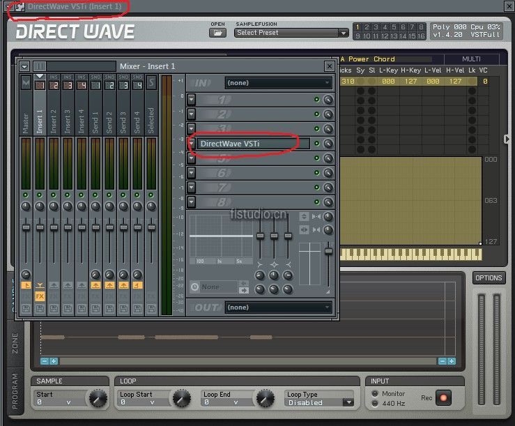 FL Studio 采样器DirectWave教程二 采样编辑