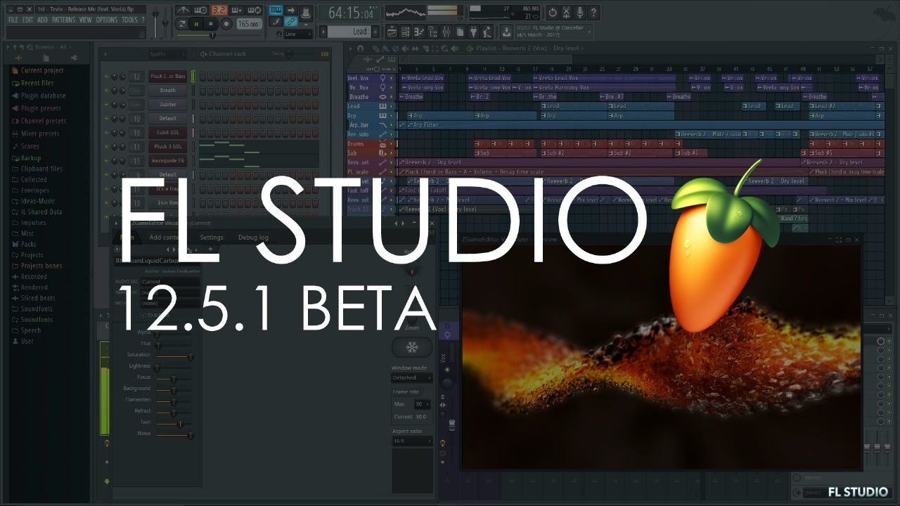 FL Studio 12.5.1.5  正式发布