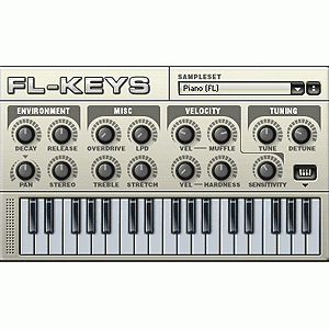 FL Studio FL Keys 钢琴模拟器说明